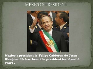 MEXICO’S  RELIGIONS RELIGIONS: Roman Catholics 89%; Protestants 6% ; Others  5% .