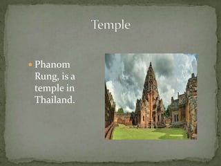 Grand palace in Thailand was made in 1782. Palace