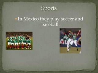 CrimeMexico has a homicide rate of 10-14 in every 100,000 inhabitants