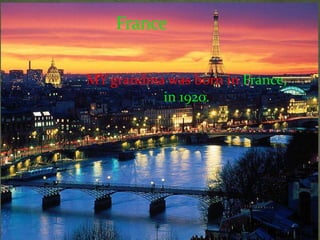 FranceFrance’s flag colors are  blue, white, and red.  