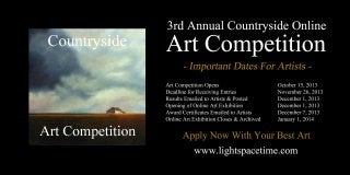 Countryside 2013 Online Art Competition - Event Poster