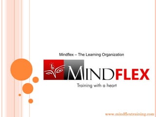 www.mindflextraining.com
Mindflex – The Learning Organization
 