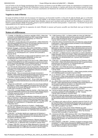 Coupe d'afrique des nations de football 2021 — wikipédia PDF