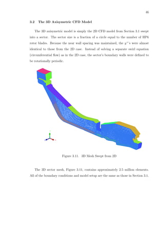 Coupled thermal fluid analysis with flowpath-cavity interaction in a ...