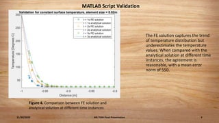 Coupled thermal structural finite elements analysis | PPTX