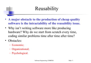 Understanding Coupling, Cohesion, and Reusability in Software ...