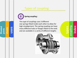 Coupling and riveting