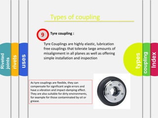 Coupling and riveting