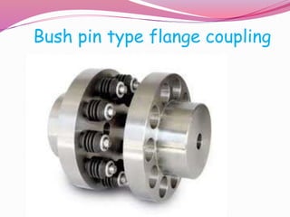Bush pin type flange coupling
 