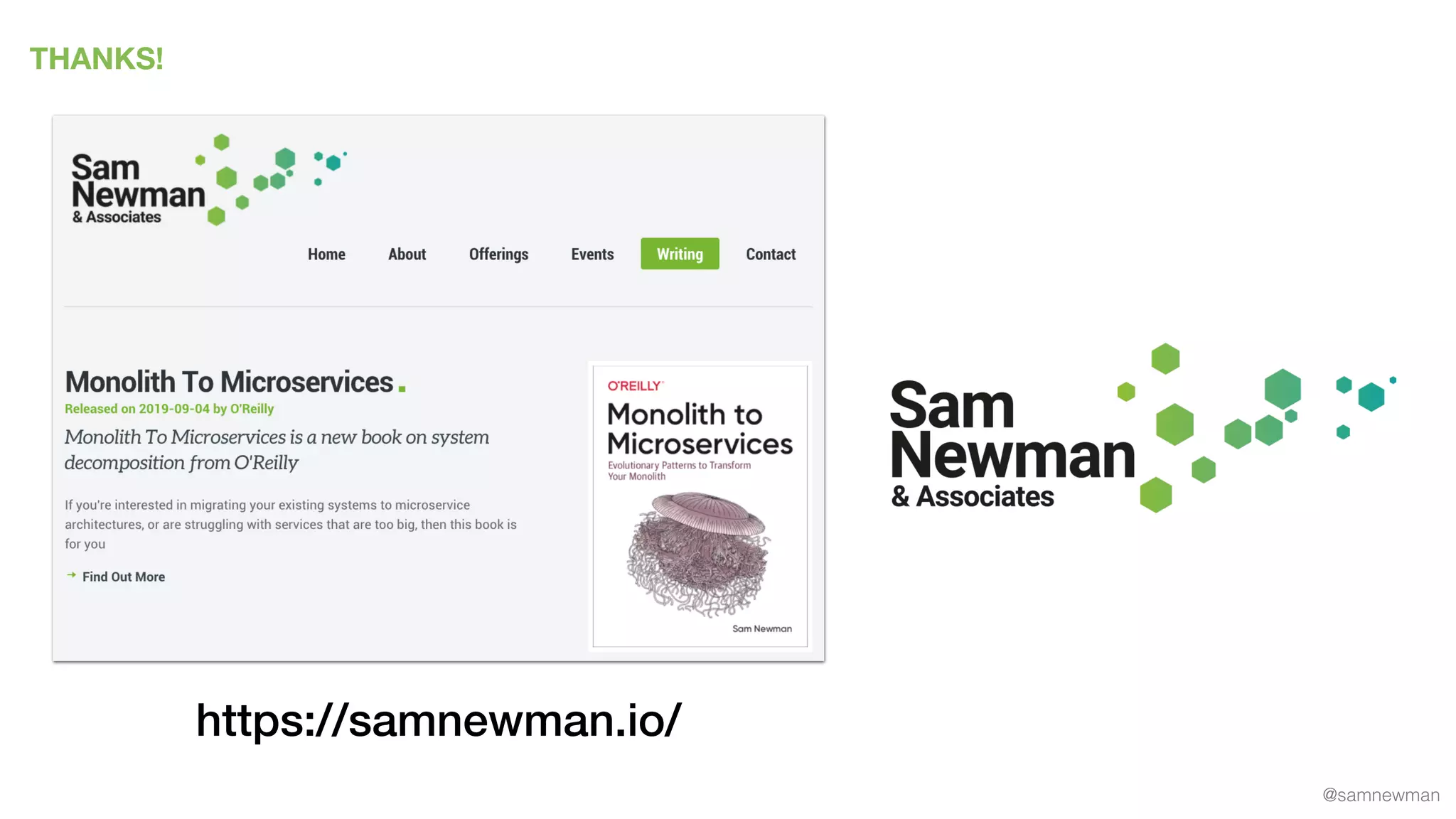 @samnewman
THANKS!
https://samnewman.io/
 
