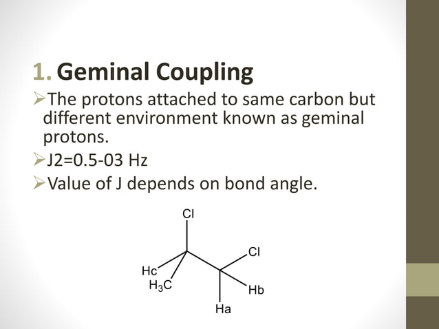 Coupling Constant.pptx | Chemistry | Science