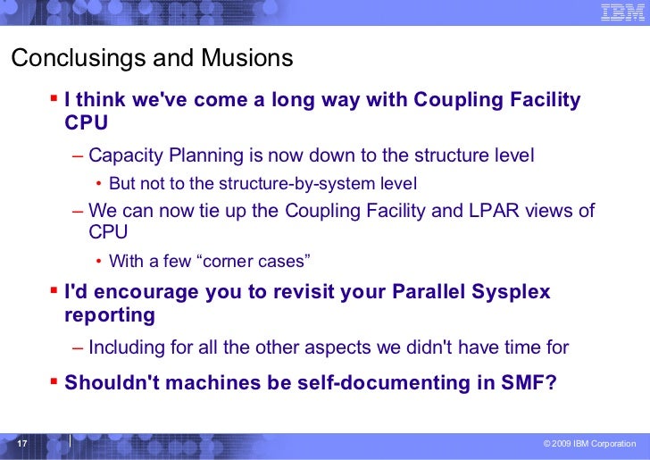 Coupling Facility CPU