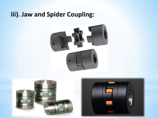 iii). Jaw and Spider Coupling:
 
