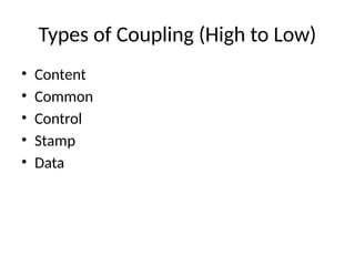 Understanding Coupling in Software Design: Types and Benefits of Low ...