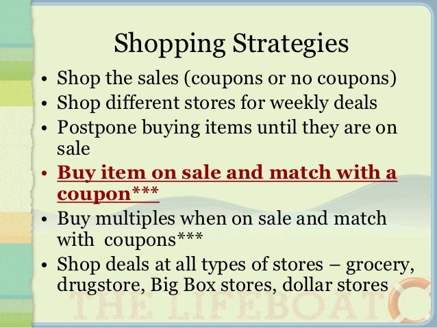 Couponing 101 class