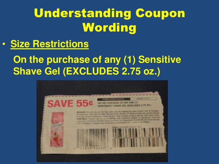 One coupon per purchase meaning