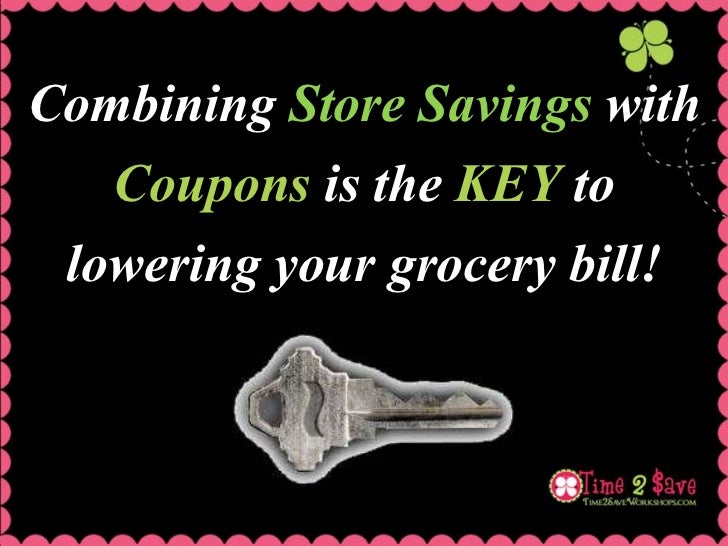 Couponing Workshop Tutorial: The Life Cycle of a Coupon