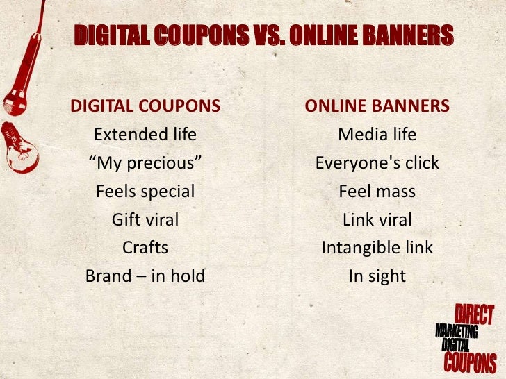Digital Coupons