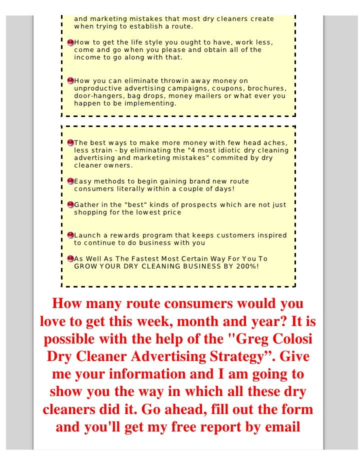 Coupons Dry Cleaning