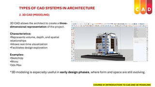 Autocad Real Project Example Comprehensive Introduction to CAD and 3D Modeling for Architecture ...
