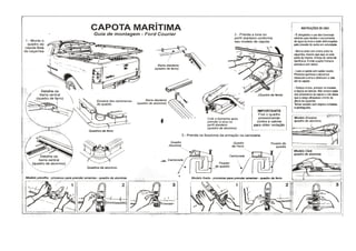 Catálogo de Montagem Capota Courier Marítima