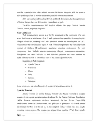Courier Tracking System Project Outputs Java Courier management system project report.pdf