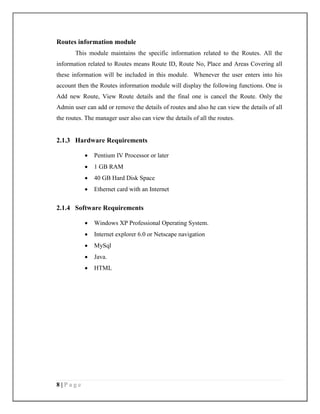 COURIER MANAGEMENT SYSTEM PROJECT REPORT. | PDF