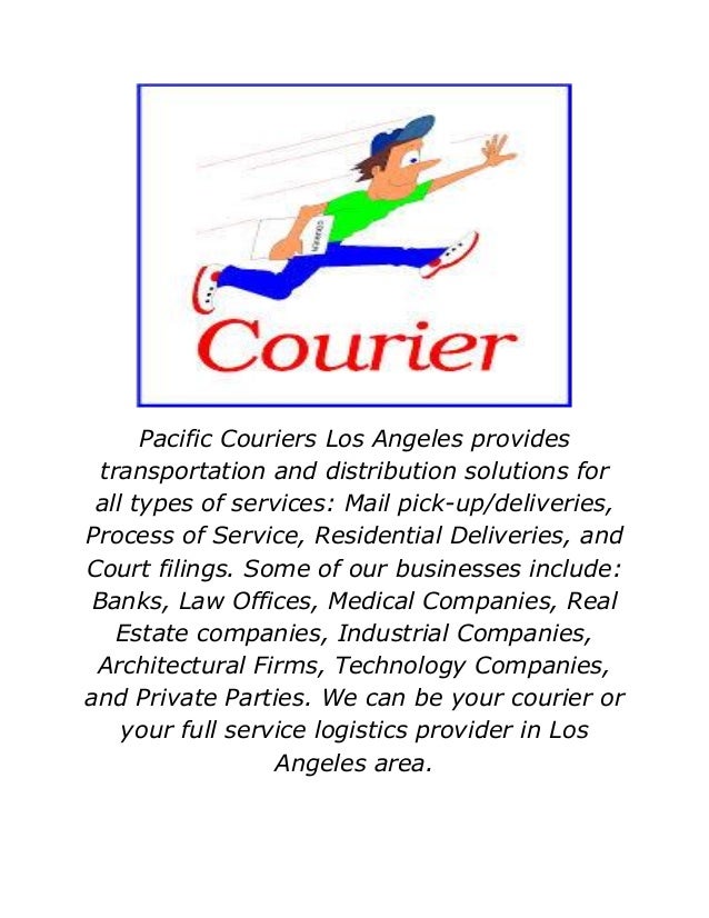 Courier Service Los angeles (Pacific Couriers)
