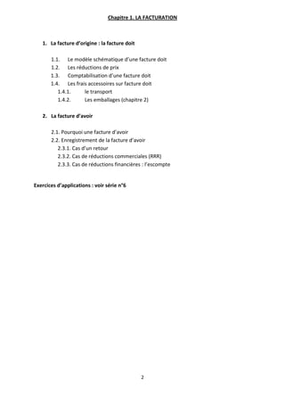 Cours Comptabilite Generale S2 Exercice