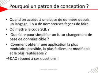 Cours dao | PDF