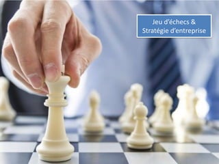 Jeu d’échecs &
Stratégie d’entreprise
 