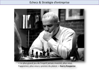 Echecs & Stratégie d’entreprise
 