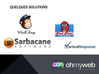 Chapitre 1 : Introduction à la Web analytique
QUELQUES SOLUTIONS
 