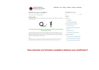 Vous cherchez une formation complète à distance avec certification?
 