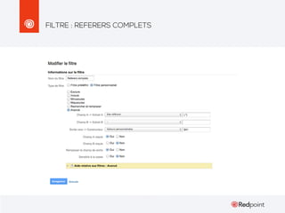 FILTRE : REFERERS COMPLETS

 