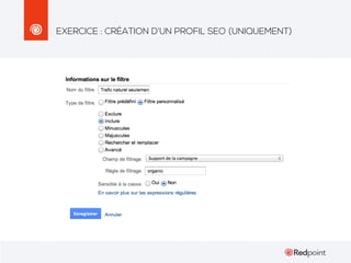 EXERCICE : CRÉATION D’UN PROFIL SEO (UNIQUEMENT)

 