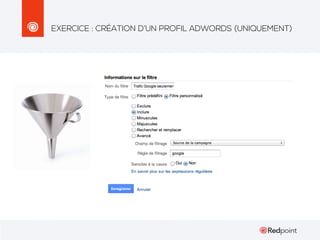EXERCICE : CRÉATION D’UN PROFIL ADWORDS (UNIQUEMENT)

 