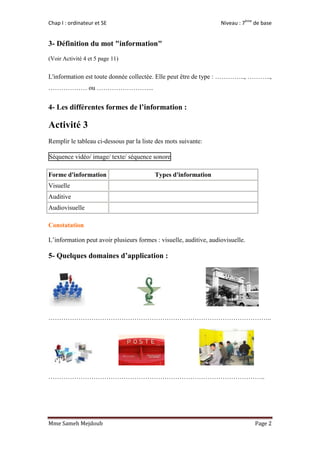 Système d'exploitation by Abderrahim Bahssine - Issuu