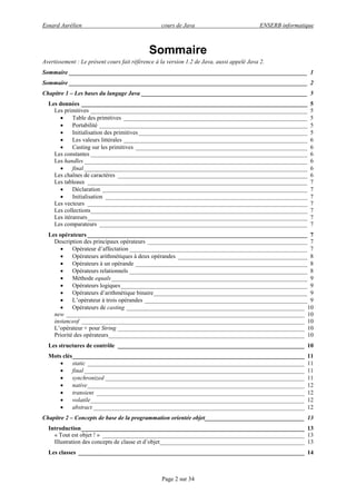 Cours java | PDF
