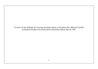 Management Stratégique
11
Ce texte est une réédition de l’ouvrage du même auteur, et du même titre, édité par Eyrolles
(collection Eyrolles Université) dont la deuxième édition date de 1995.
 