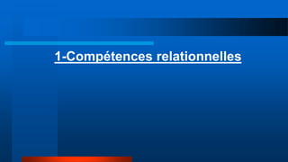 1-Compétences relationnelles
 