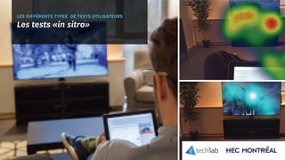 © Copyright Tech3Lab 2016
LES DIFFÉRENTS TYPES DE TESTS UTILISATEURS
Les tests «in sitro»
 