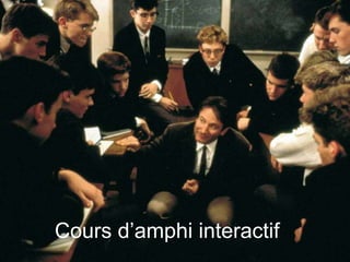 Cours d’amphi interactif
 
