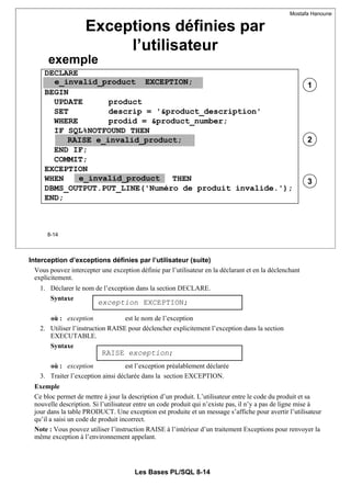 Cours08 exceptions | PDF