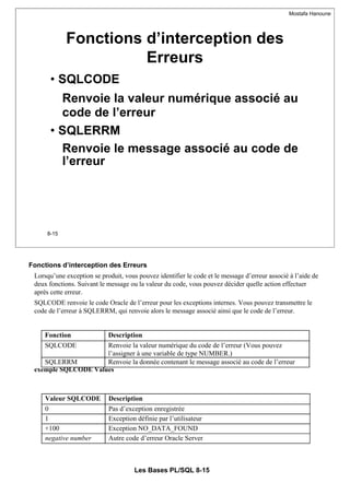 Cours08 exceptions | PDF