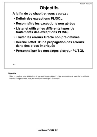Cours08 exceptions | PDF