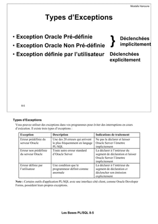 Cours08 exceptions | PDF