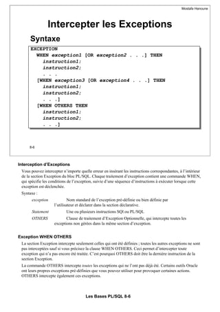 Cours08 exceptions | PDF