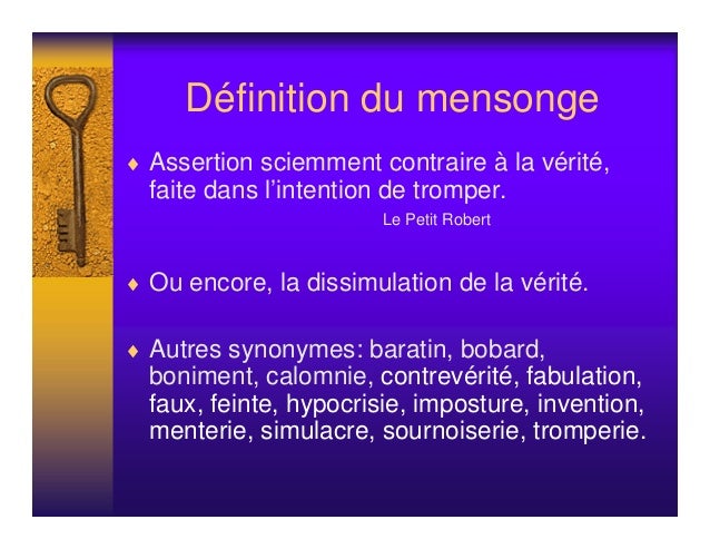 Psychologie Du Mensonge Psychologie Du Mensonge