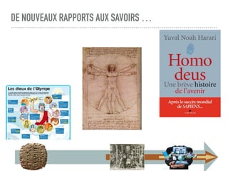 DE NOUVEAUX RAPPORTS AUX SAVOIRS …
 